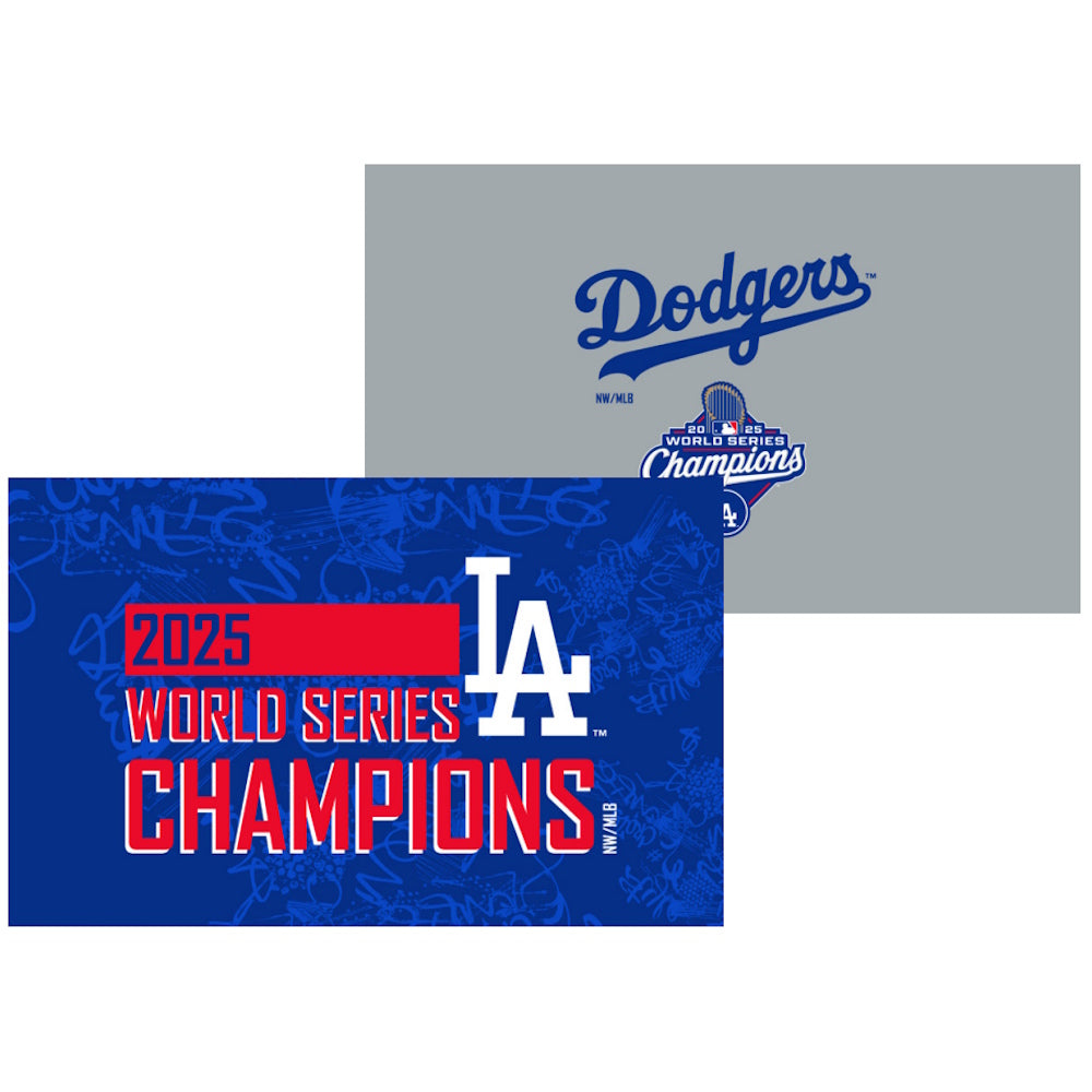 LOS ANGELES DODGERS(MLB) - 2025 ワールドシリーズ優勝記念グッズコレクション / Printed Rally Towel 2pk / Two Turn 2枚セット(各約64×40 cm)